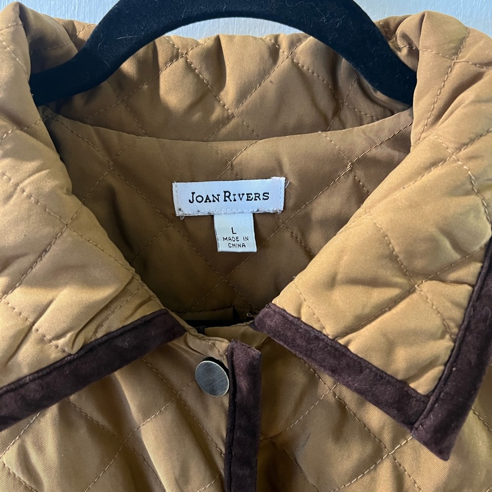 Joan Rivers Quilted jacket.